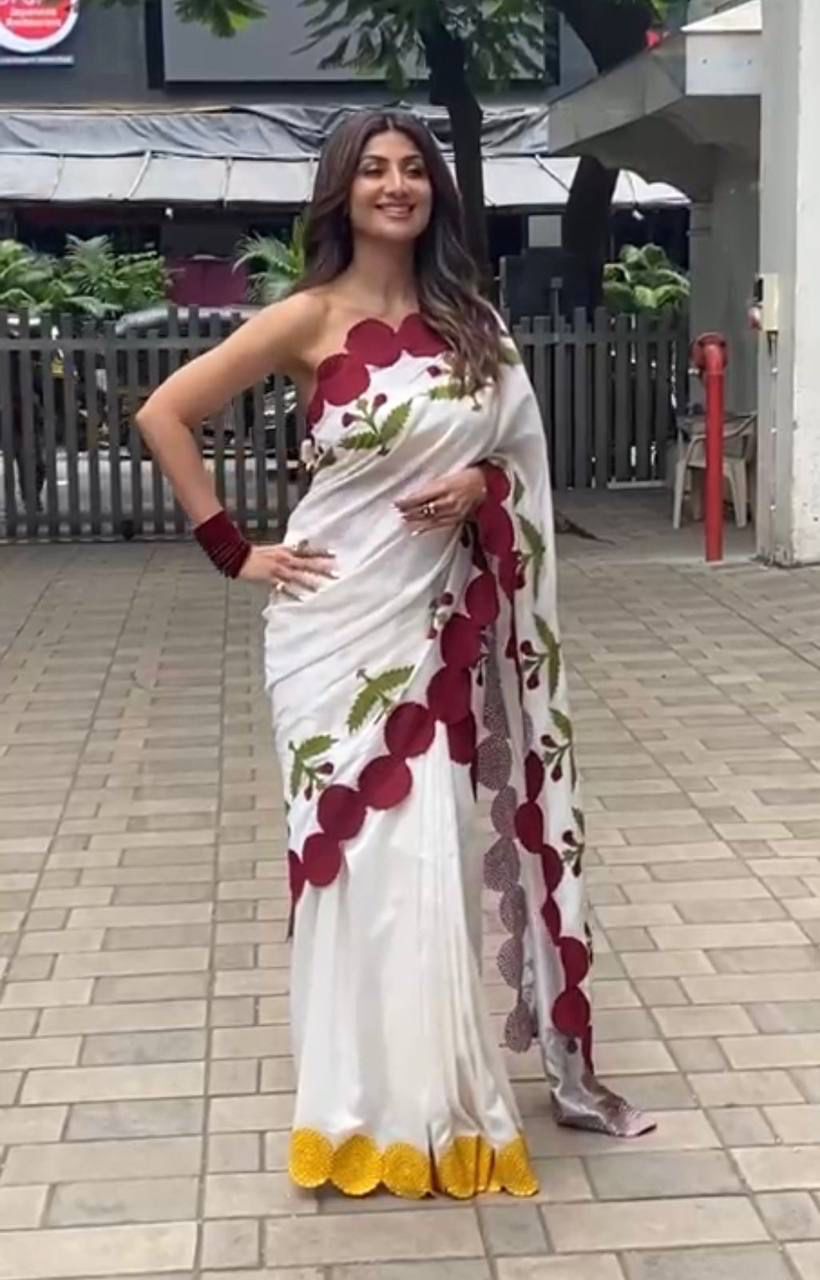 MG 289 Shilpa Shetty Designer Party Wear Sarees Catalog